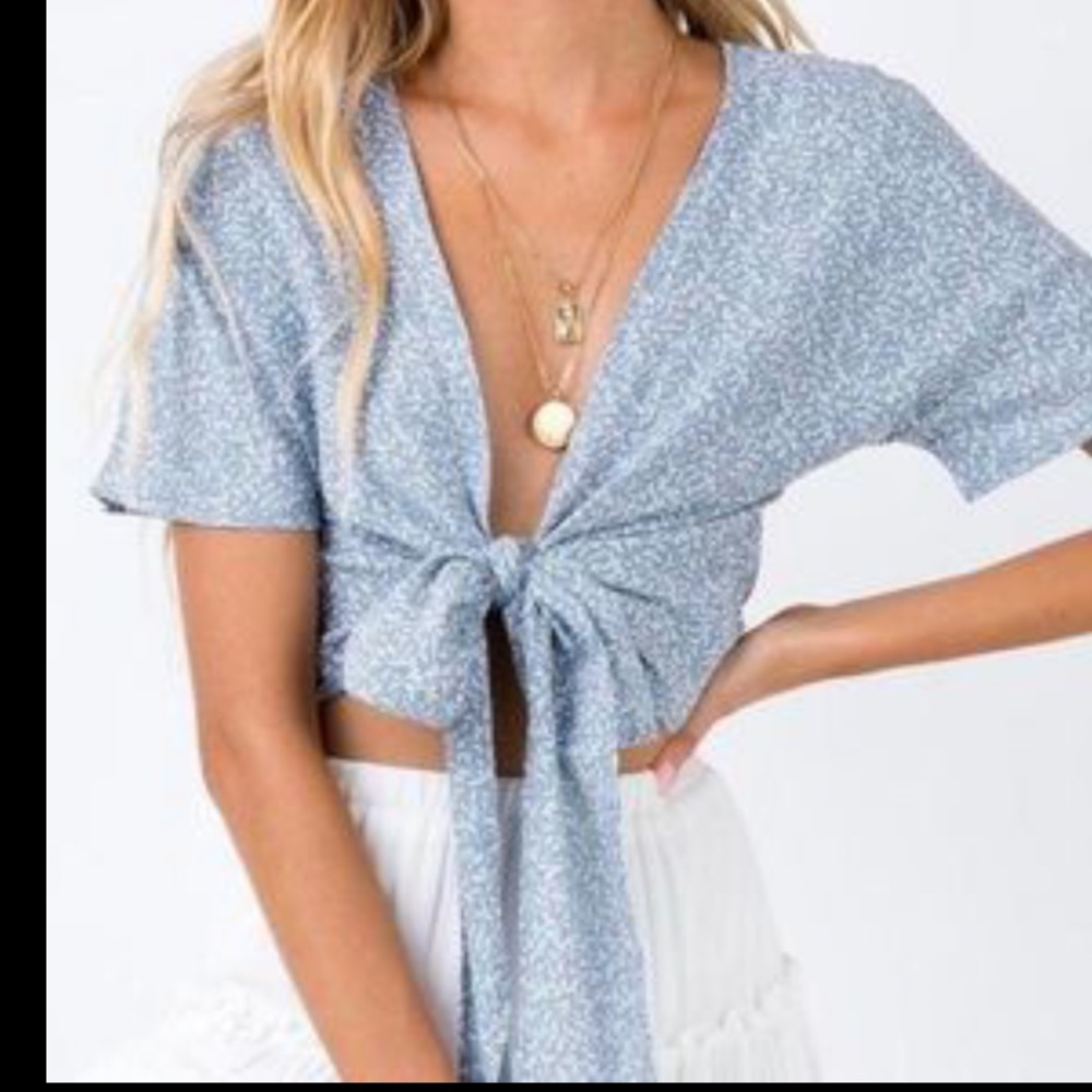 PRINCESS POLLY WRAP SHIRT